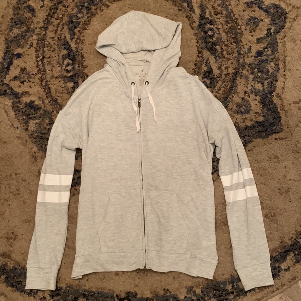 American Eagle Zip-Up Hoodie- size medium